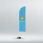 İYİ Parti Yelken Bayrak (75x300 Cm)