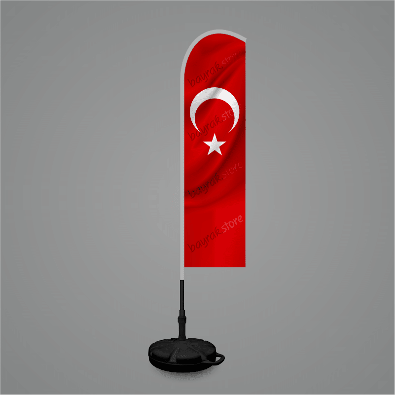 türk-yelken-bayrak Türk Bayrağı Yelken Bayrak (Takım) - Görsel 1