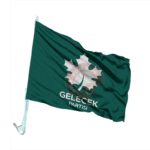 Gelecek Partisi Otofors Bayrağı Yeşil 30×45 Cm