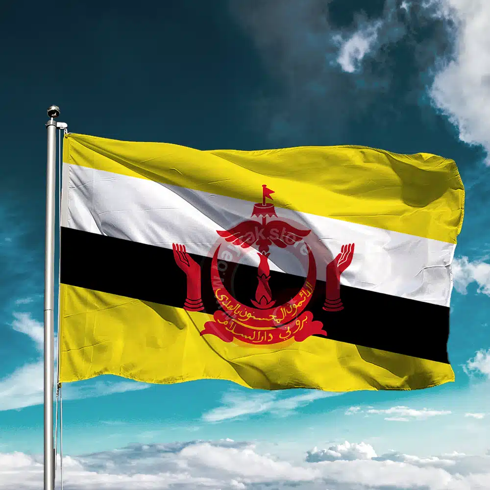 Brunei Bayrağı Brunei Bayrağı - Görsel 1