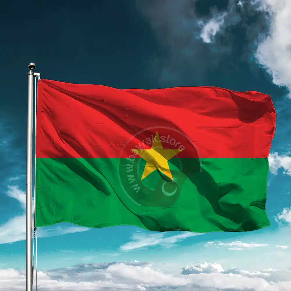 Burkina Faso Bayrağı Burkina Faso Bayrağı - Görsel 1