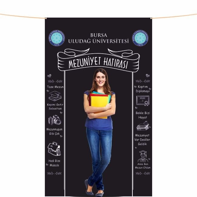 mezuniyet-hatirasi Mezuniyet Afişi No 10 - 150×250 cm - Görsel 1