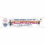 Mezuniyet Pankartı No 1 - 75×300 cm