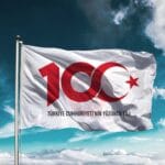 100. Yıl Gönder Bayrağı Tüm Ebatlarda - Görsel 2