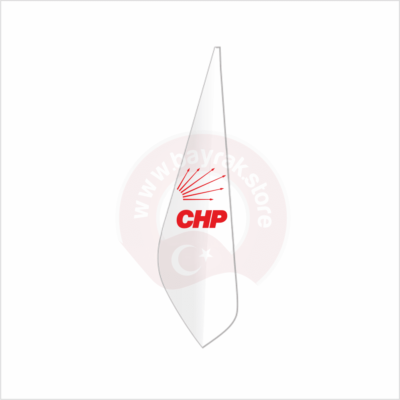 Chp Telalı Simsiz Makam Bayrağı