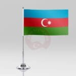 Azerbaycan Masa Bayrağı 2 Al