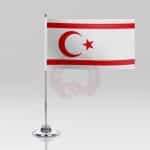 Kuzey Kıbrıs Türk Cumhuriyeti Masa Bayrağı 2
