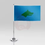 Göktürk Masa Bayrağı Arka