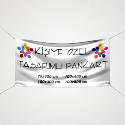 Kişiye Özel Tasarım Pankart