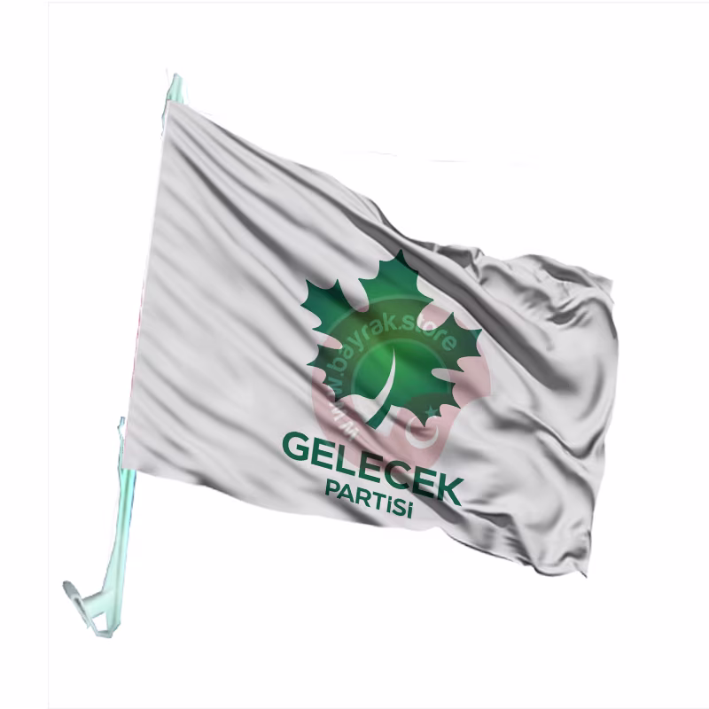 Gelecek Partisi Otofors Bayragi Beyaz bayrağı