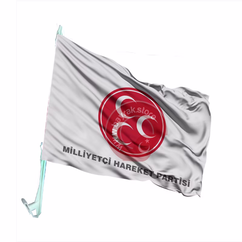 Mhp Otoforos Bayragi Beyaz bayrağı
