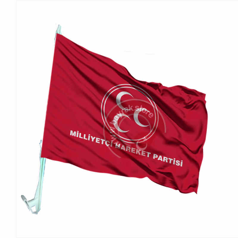 Mhp Otoforos Bayragi Kirmizi bayrağı
