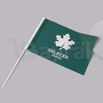 gelecek partisi yesil sopali bayrak 1 bayrağı