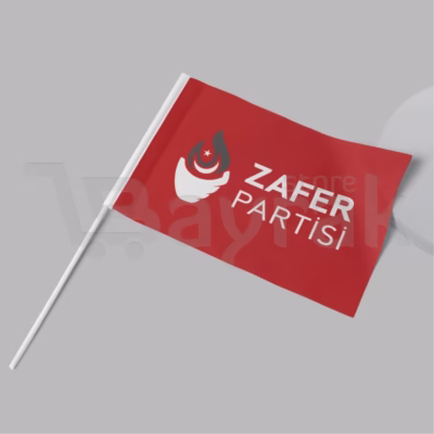 zafer partisi sopali bayrak kirmizi 1 bayrağı