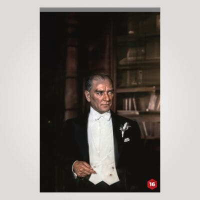 Atatürk Posteri 16 no Satın Al