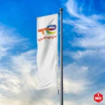TotalEnergies Dikey Benzinlik Flaması