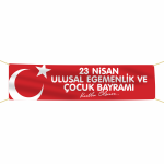 23 Nisan Pankartı