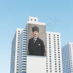 Atatürk Posteri 22 No - Görsel 2