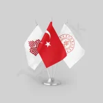 Vakıflar Genel Müdürlüğü Masa Bayrağı - Görsel 4